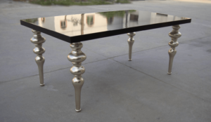 black Vlora dining table rental Atlanta