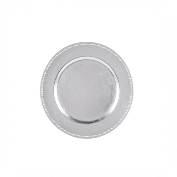 Silver Charger Plate