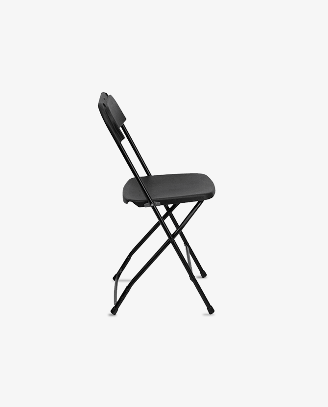 Black Folding Chair