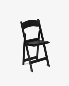 Black Resin Chair Rentals Atlanta