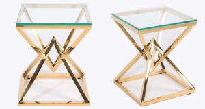 Diamond End Tables End Tables for VIP Section Party Rentals