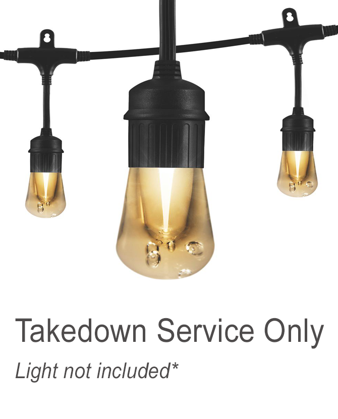 Tent String Light Takedown