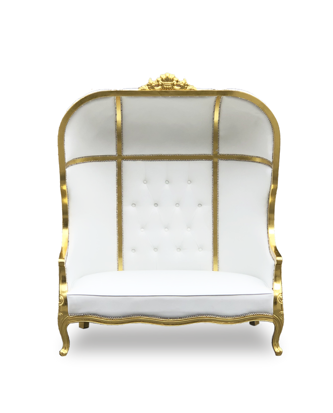 Gold balloon Chair Balloon Seat Rentals Atlanta Baby Shower Wedding Rentals