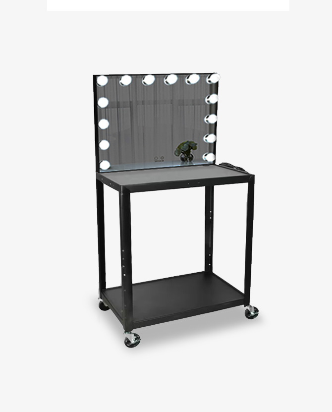 portable vanity mirror station rentals